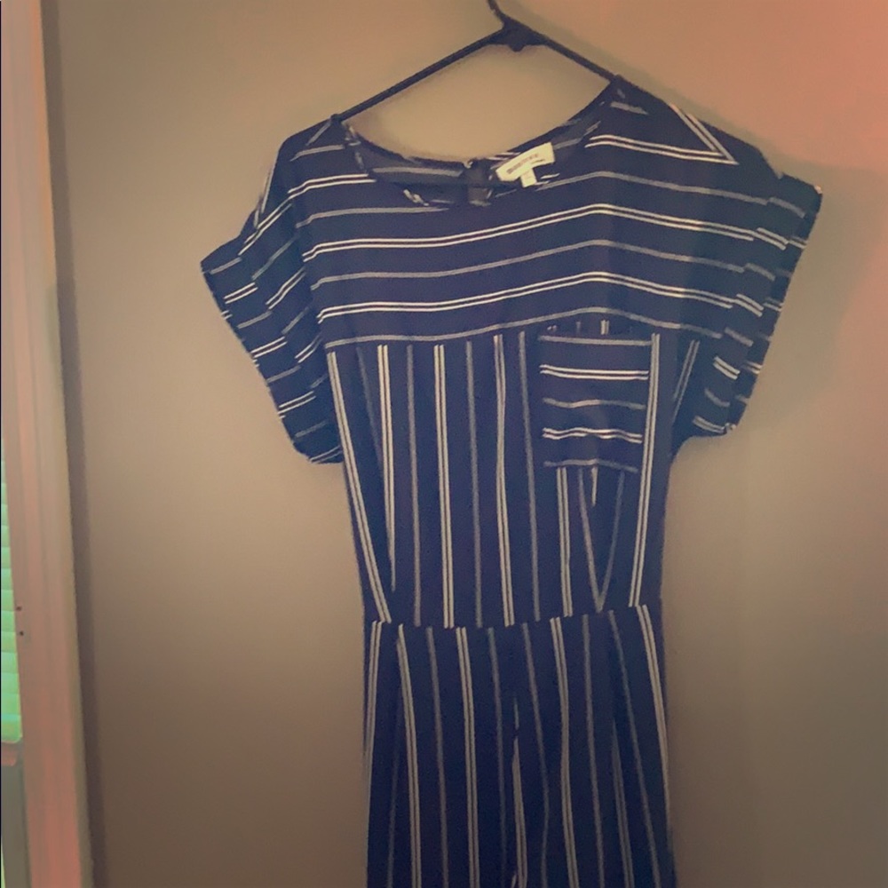 Striped jumpsuit never worn